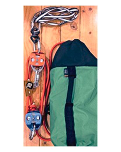 Kit de rescate 3 a 1 con 50 mts de cuerda