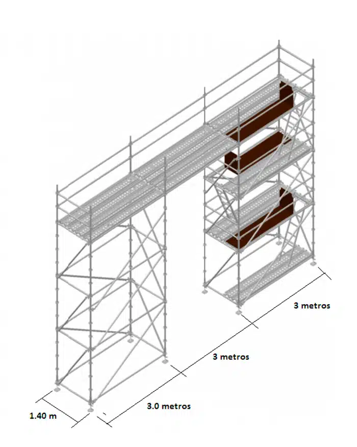 Torre para fachada
